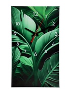 Часы-картина настенные интерьерные "Листья", бесшумные, 35 х 60 см - фото 43051930