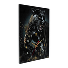 Часы-картина настенные интерьерные "Чёрная пантера в движении", бесшумные, 50 х 70 см - Фото 4