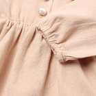 Платье для девочки MINAKU, рост 74-80, бежевое - Фото 7