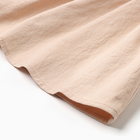 Платье для девочки MINAKU, рост 74-80, бежевое - Фото 8