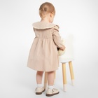 Платье для девочки MINAKU, рост 74-80, бежевое - Фото 3