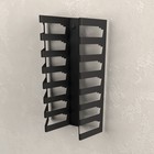 Кронштейн для хранения Blu-ray, CD и игровых дисков, настенный, черный - Фото 2