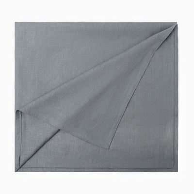 Скатерть «Этель» Linen collection grey, 145×220 см, 100% лён, 210 г/м²