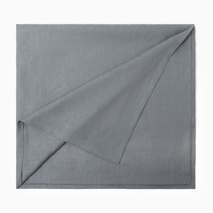 Скатерть Этель Linen collection grey 145х220см, 100%лён 210 г/м2