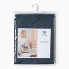 Скатерть Этель Linen collection sea 145х220см, 100%лён 210 г/м2 - фото 25944521