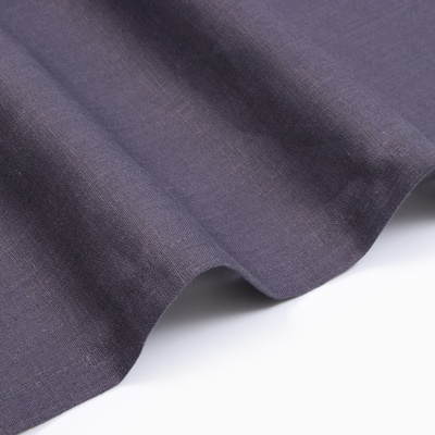 Скатерть «Этель» Linen collection violet, 145×220 см, 100% лён 210 г/м²