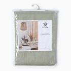 Скатерть Этель Linen collection green 145х220см, 100%лён 210 г/м2 - фото 4627514