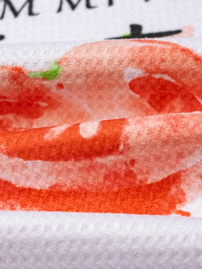 Полотенце Доляна Tomato, 40×60±3 см, 100% п/э, микрофибра