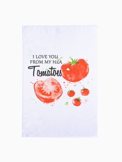 Полотенце Доляна Tomato, 40×60±3 см, 100% п/э, микрофибра