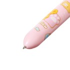 Ручка шариковая автоматическая 10-ти цветная, стержень 0,7 мм, "Лапка", МИКС - фото 24656897