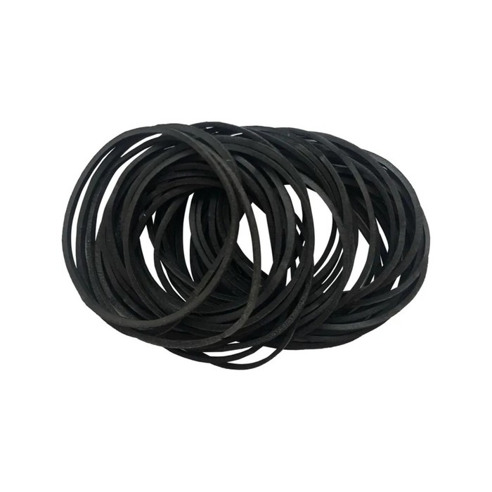 Банковская резинка 60 мм 50 г deVENTE TOTAL BLACK, черные 4152400 - Фото 1