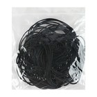 Банковская резинка 60мм  50г deVENTE TOTAL BLACK, черные 4152400 10392809 - фото 4202878