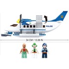 Конструктор Полиция «Гидроплан», 380 деталей, уценка - Фото 2