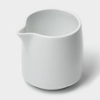 Молочник керамический Magistro White gloss, 250 мл - фото 4604732