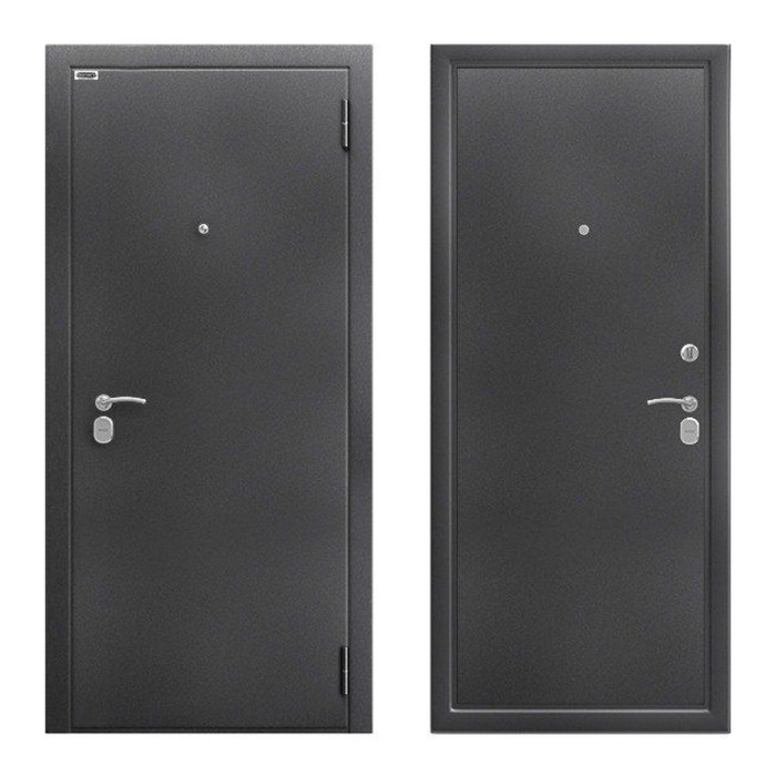 Входная дверь «Берлога. СБ-90П», 970×2050 мм, правая, цвет антик серебро - Фото 1