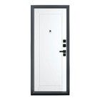 Входная дверь ARGUS Black Style «Букле Асти», 870×2050 мм, левая, цвет графит/эмалит арктик - Фото 5