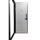 Входная дверь ARGUS Black Style «Букле Асти», 870×2050 мм, левая, цвет графит/эмалит арктик - Фото 6