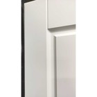 Входная дверь ARGUS Black Style «Букле Асти», 870×2050 мм, левая, цвет графит/эмалит арктик - Фото 7
