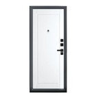 Входная дверь ARGUS Black Style «Букле Асти», 870×2050 мм, правая, цвет графит/эмалит белый - Фото 5