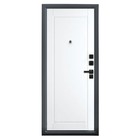 Входная дверь ARGUS Black Style «Букле Асти», 970×2050 мм, левая, цвет графит/эмалит арктик - Фото 5