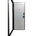 Входная дверь ARGUS Black Style «Букле Асти», 970×2050 мм, правая, цвет графит/эмалит арктик - Фото 6