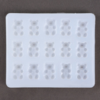 Форма силиконовая универсальная «Мишки», 9 × 7,5 × 0,8 см - фото 306609421