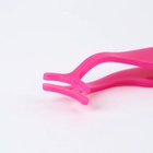 Пинцет для накладных ресниц, 10.8×1.8 см, розовый - Фото 5