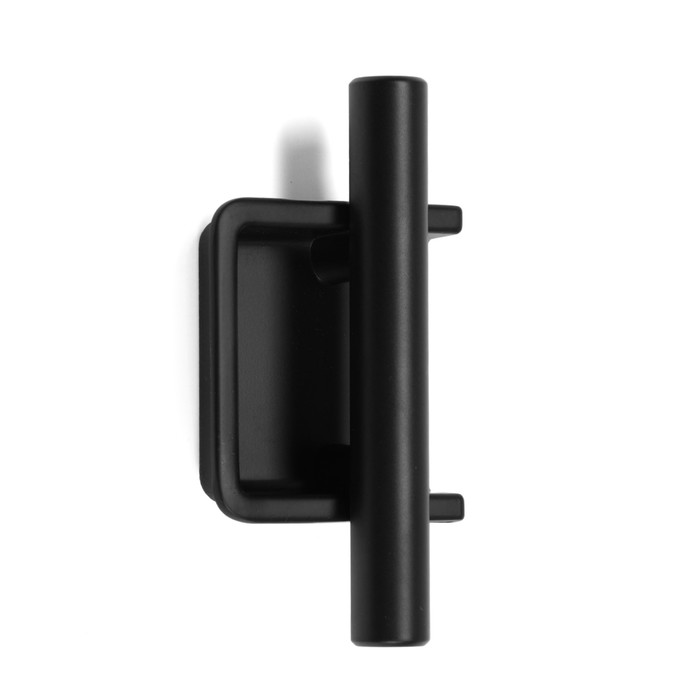 Ручка врезная, Hidden, мо 32 мм, чёрная - Фото 1