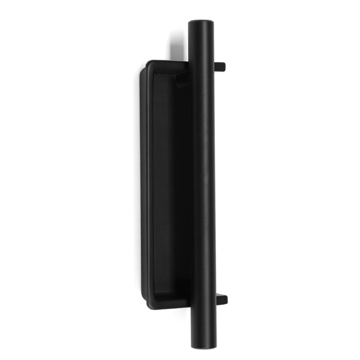 Ручка врезная, Hidden, мо 96 мм, чёрная - Фото 1