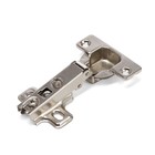 Петля накладная Slide-on, с отв планкой H=2 с евровинтом, угол открывания 100° - фото 24674336