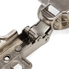 Петля накладная Slide-on, с отв планкой H=2 с евровинтом, угол открывания 100° - фото 24674338