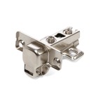 Петля накладная Slide-on, с отв планкой H=2 с евровинтом, угол открывания 100° - фото 24674340