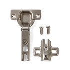 Петля накладная Slide-on, с отв планкой H=2 с евровинтом, угол открывания 100° - фото 24674355