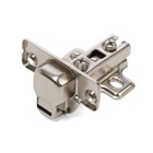 Петля полунакладная Slide-on, с отв планкой H=2 под евровинт, угол открывания 100° - фото 24674362