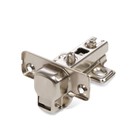 Петля накладная Slide-on, с отв планкой H=2 под саморез, угол открывания 100° - фото 24674368