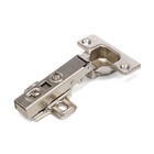 Петля накладная  Clip-on, с доводчиком, с отв планкой H=0 под евровинт, угол открывания 100° 1065815 - фото 24674371