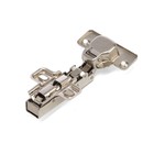 Петля накладная  Clip-on, с доводчиком, с отв планкой H=0 под евровинт, угол открывания 100° 1065815 - фото 24674372