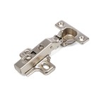 Петля накладная Clip-on, с доводчиком, с отв планкой H=0 под евровинт, угол открывания 95° - фото 24674391