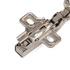 Петля накладная Clip-on, с доводчиком, с отв планкой H=0 под евровинт, угол открывания 95° - фото 24674394