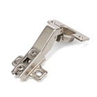 Петля Slide-on, угол уст 45, с ответной планкой H=2 под евровинт, угол открывания 90° - фото 24674398