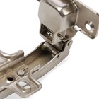 Петля Slide-on для фальшпанелей, с отв планкой H=2 под евровинт, угол открывания 95° - фото 24674412