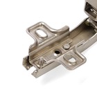 Петля Slide-on для фальшпанелей, с отв планкой H=2 под евровинт, угол открывания 95° - фото 24674413