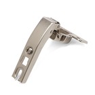 Петля Slide-on для фальшпанелей, с отв планкой H=2 под евровинт, угол открывания 95° - фото 24674416