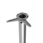 Опора с боковым креплением, 60x710 мм цвет матовый хром 10658169