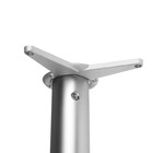 Опора с боковым креплением, 60x710 мм цвет матовый хром 10658169