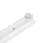 Роликовые направляющие 500 мм, цвет белый - фото 24674478