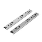 Шариковые направляющие полного выдвижения, открытого монтажа, 30*250 мм, компл. 2 шт. - фото 24674493