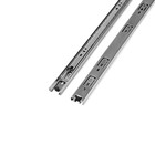 Шариковые направляющие полного выдвижения, открытого монтажа, 30х450 мм, компл. 2 шт. - фото 24674496