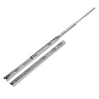 Шариковые направляющие полного выдвижения, открытого монтажа, 30х450 мм, компл. 2 шт. - фото 24674497