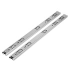 Шариковые направляющие полного выдвижения, открытого монтажа, 30х450 мм, компл. 2 шт. - фото 24674500